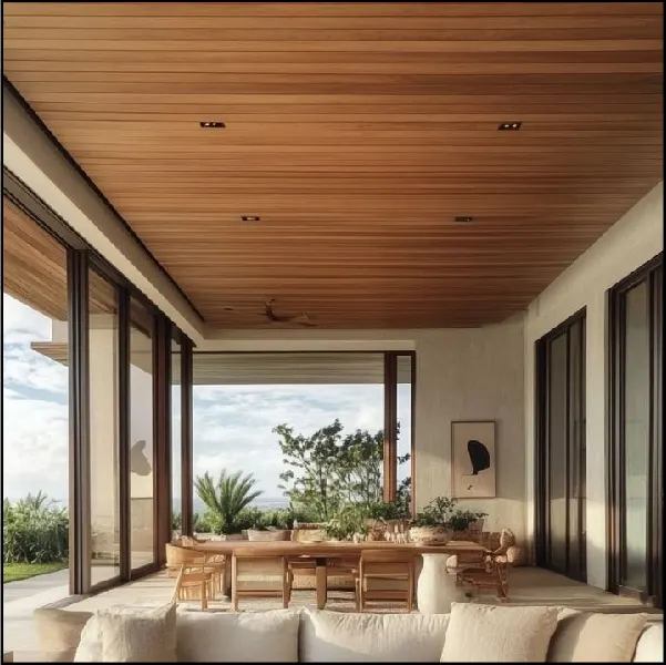 iPanel Lite Golden Teak Ceiling Sheet in Sri Lanka iPanel Lite Golden Teak Ceiling Sheet in Sri Lanka