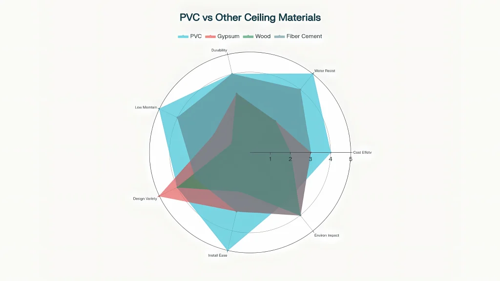 PVC vs Other Ceiling Materials in Sri Lanka