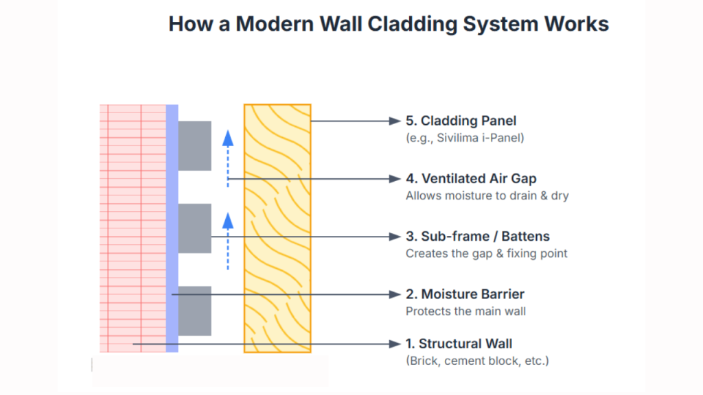 What Is Wall Cladding and How modern wall cladding system works in Sri Lanka